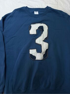 Urban Outfitters Blue Pullover Sweatshirt